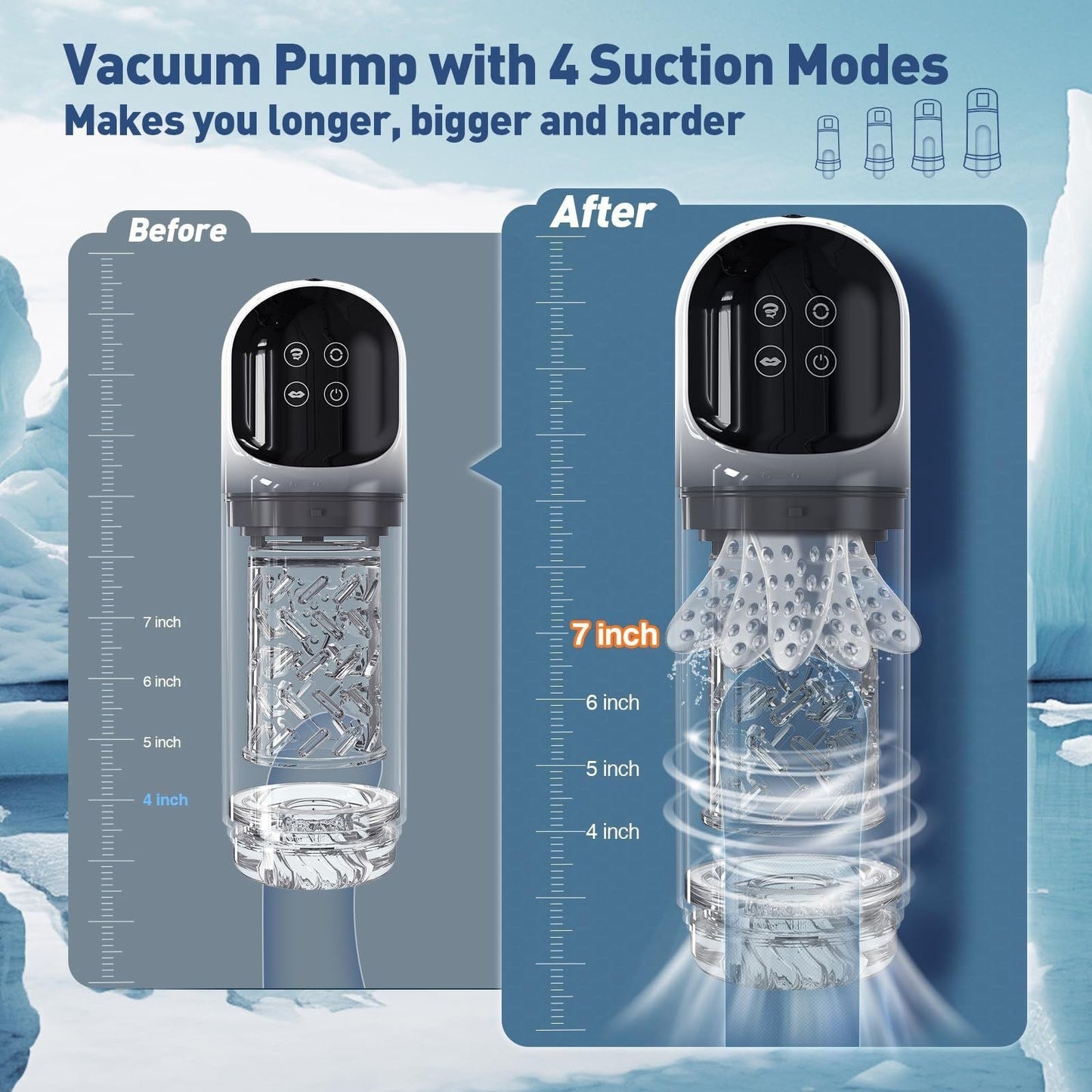 Auto-Rotate & Thrust Male Masturbator – Hands-Free Rotating Suction Cup Stroker