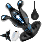 Male Prostate Massager – 9 Vibration & Thrust Modes, Remote-Controlled Anal Toy