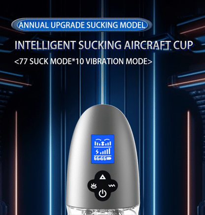 One-Click Blast Suction Male Masturbator Cup –  High-Speed Vacuum Stroker