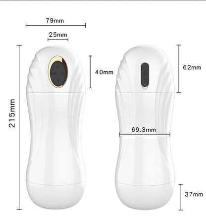 3D Automatic Male Masturbator Cup - 360° Suction, Vibration & Deep Throat