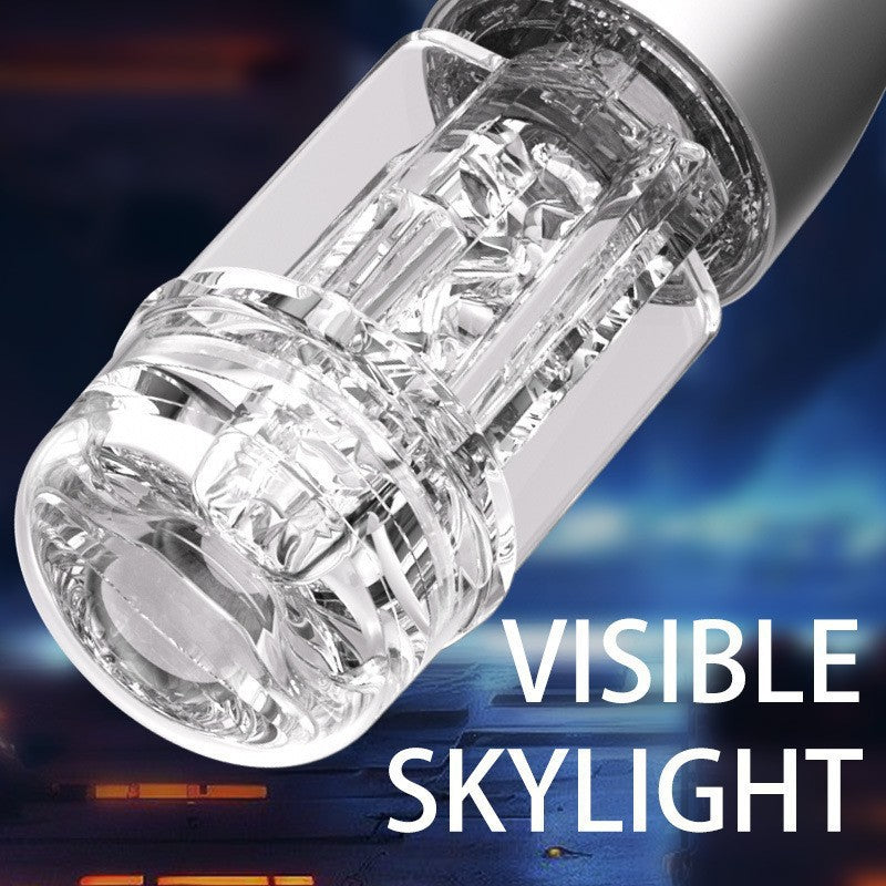 One-Click Blast Suction Male Masturbator Cup –  High-Speed Vacuum Stroker
