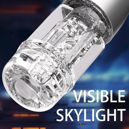 One-Click Blast Suction Male Masturbator Cup –  High-Speed Vacuum Stroker