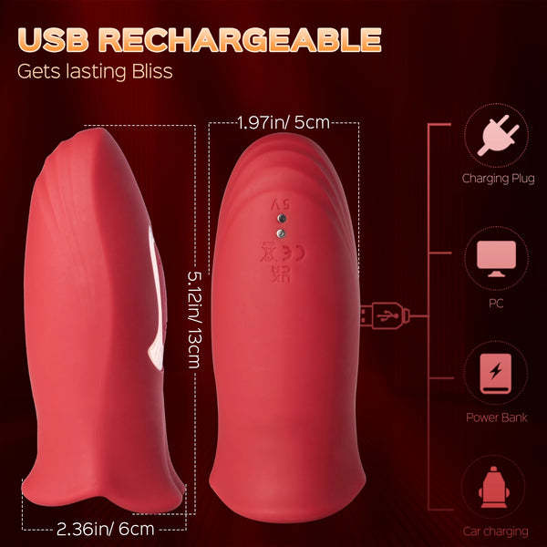 10 Modes and Speeds Stimulate Nipple Clitoral Vibrator