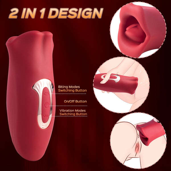 10 Modes and Speeds Stimulate Nipple Clitoral Vibrator