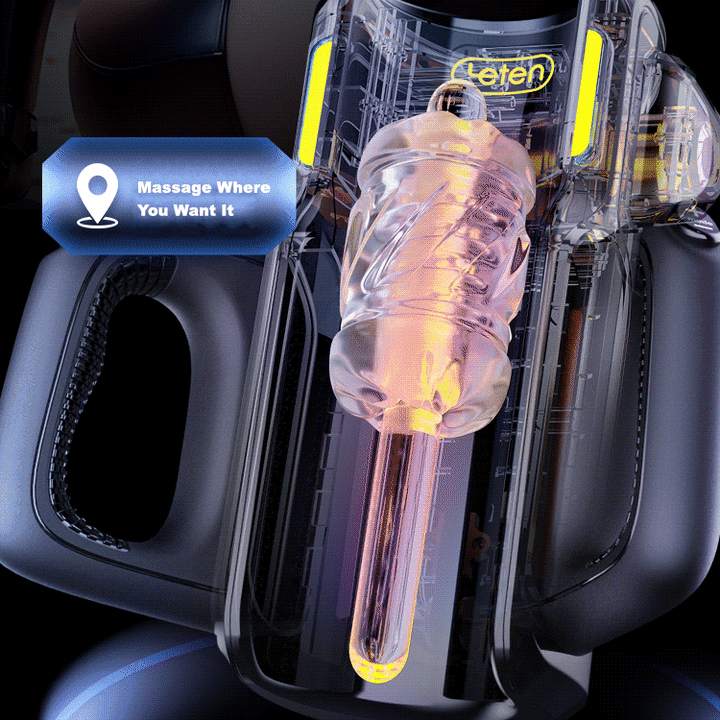 Leten - Rocket Launcher With Handphone Holder Male Masturbation Machine