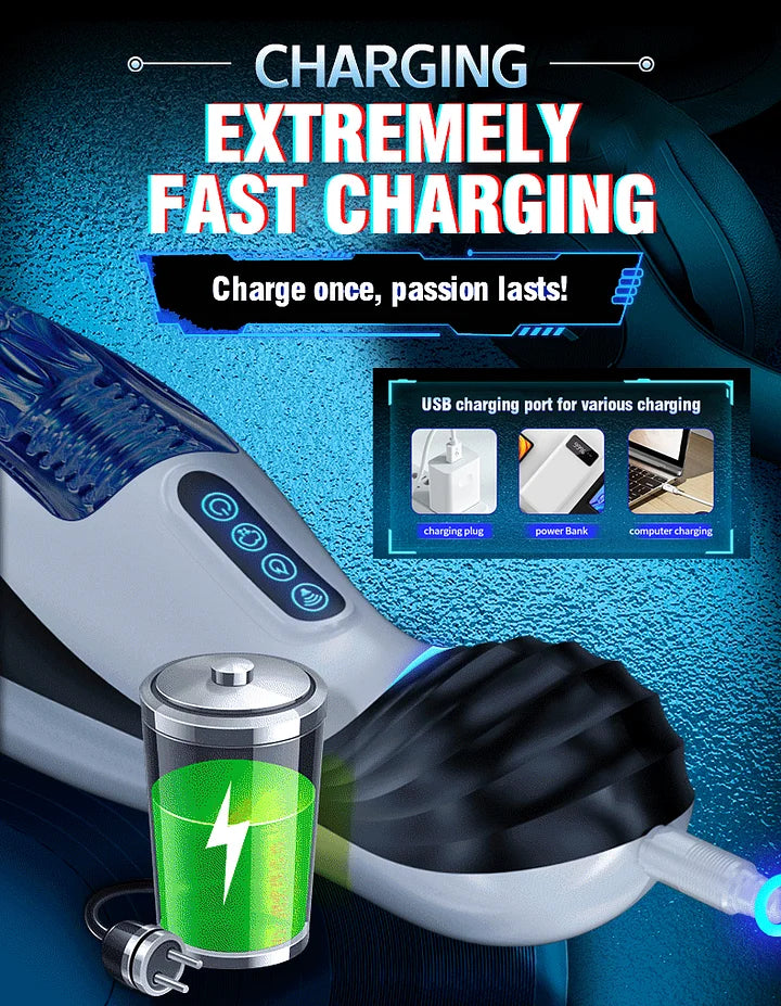 Soul - Sucking Vaginal Mouth Intelligent Heated Masturbator Adult Sex Toys For Men