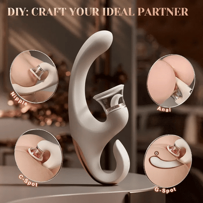 Clitoral Arousal 9 Licking Vibrating 4 Sucking Triple Stimulation Vibrator