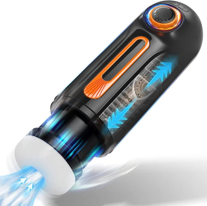 Adventurer 6 IN 1 Automatic Telescopic Sucking Male Masturbator